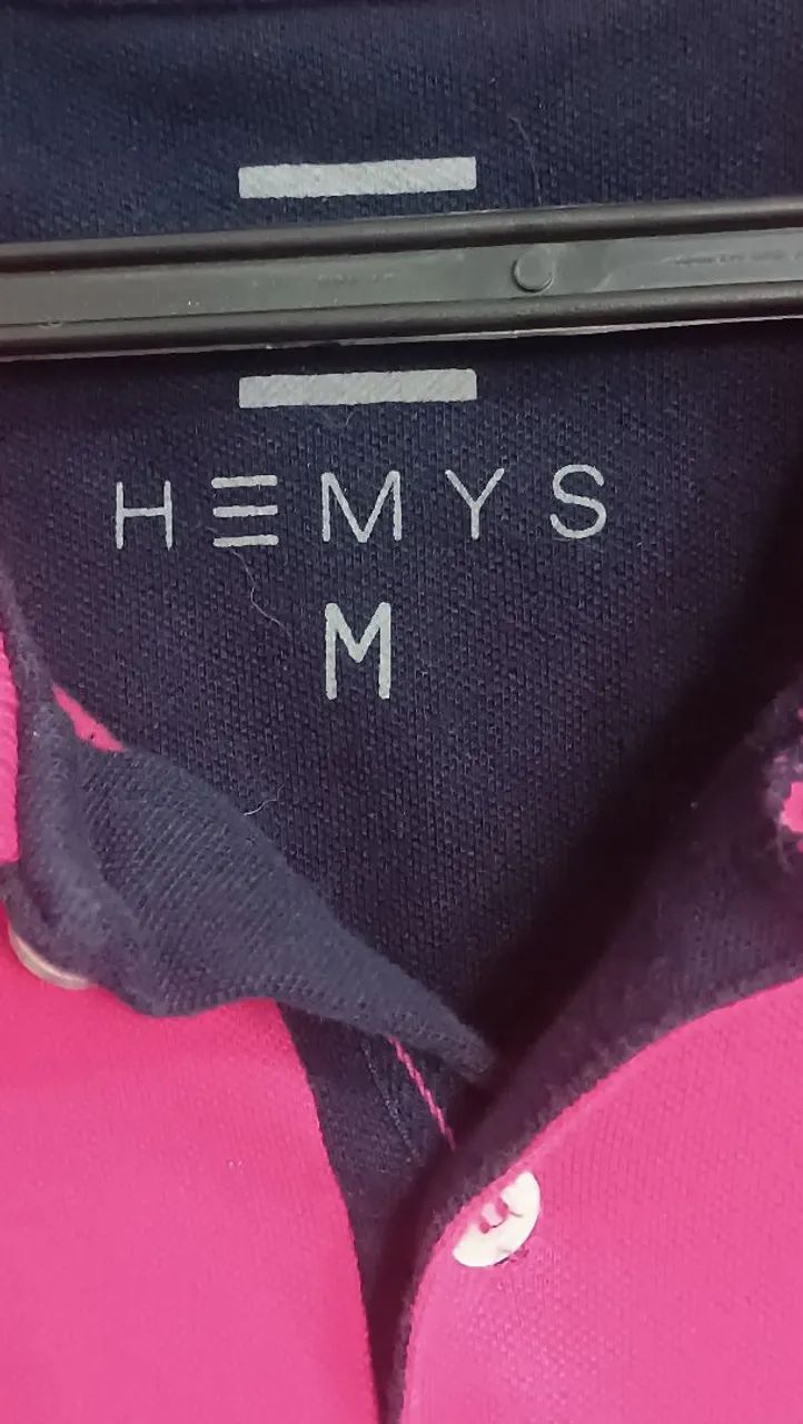 Polo Masculina Rosa marca Hemys  - Foto 3