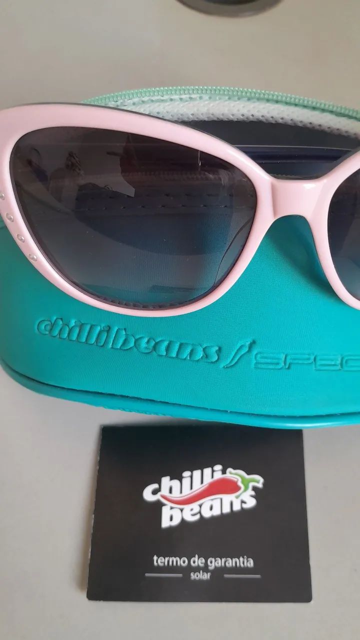 Óculos de Sol Chilli Beans Rosa