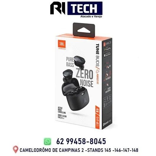 Fone De Ouvido Bluetooth Jbl Tune Buds Original