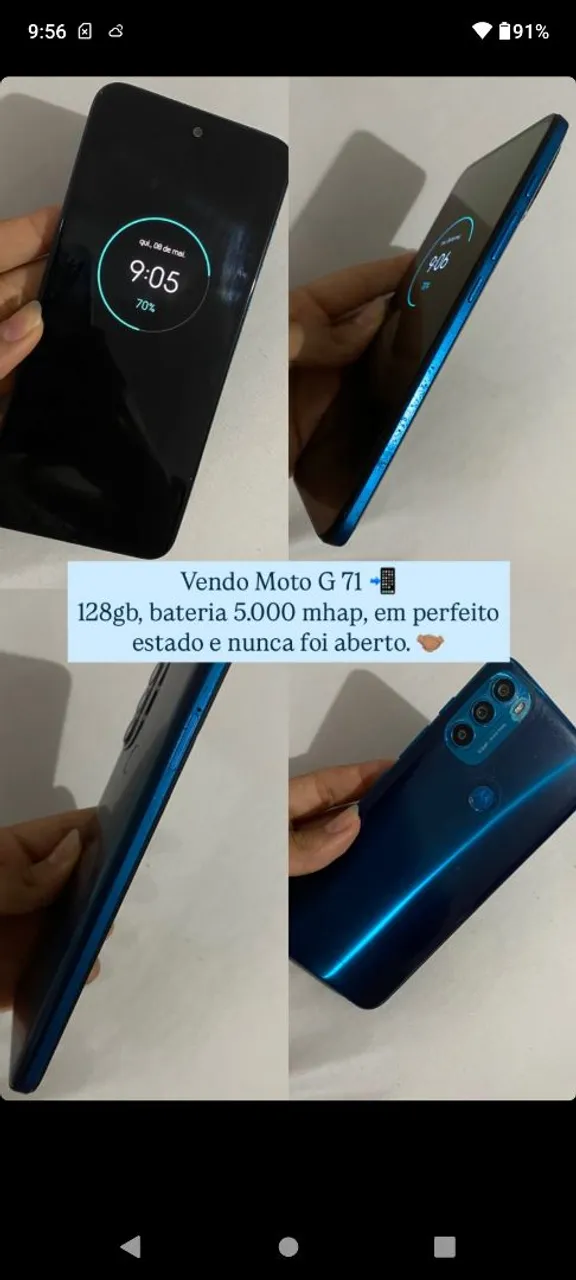 Celular moto g71