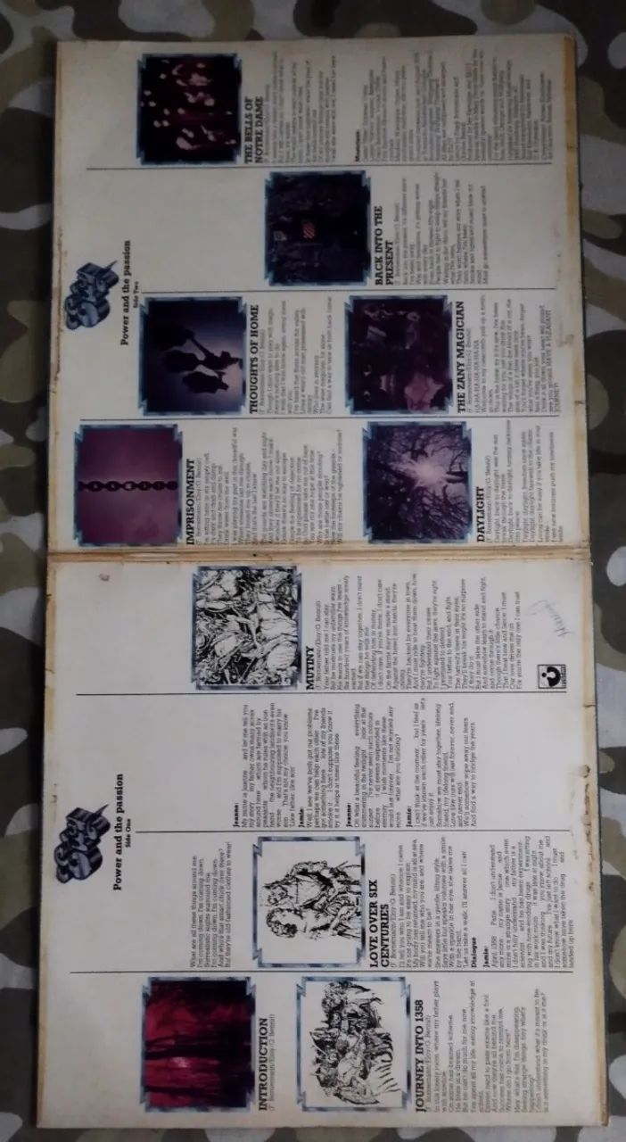 LP - Disco de Vinil - Eloy - Power and the Passion - P1975 VG+ Rock Progressivo Alemão - Foto 3