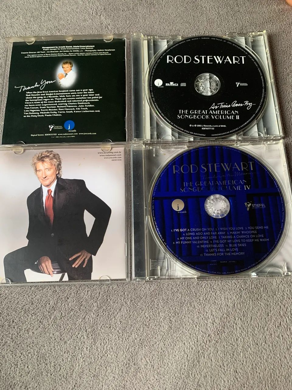 CDs Rod Stewart 02 unid - Foto 3
