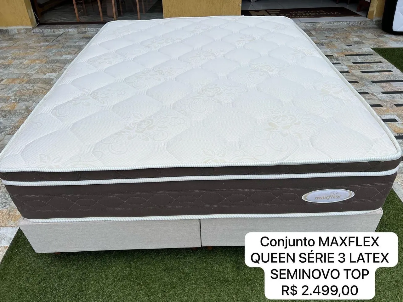 Cama Conjunto Cama Box Queen Maxflex Série 3 - Seminovo