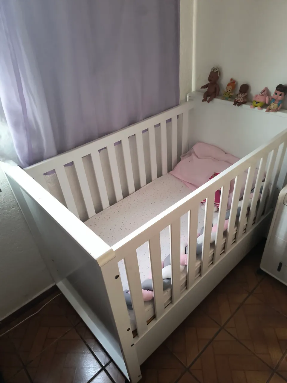 Berço Infantil Branco