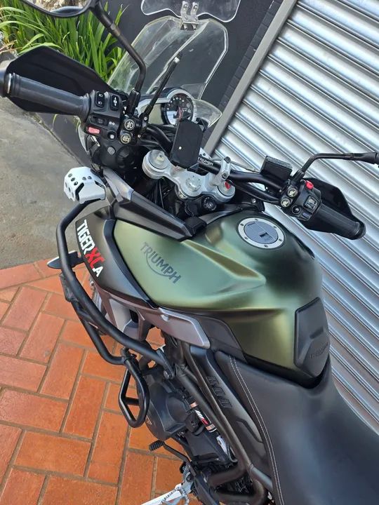 Tiger 800 xca 2016 bem nova a mais completa das 800cc - Foto 5