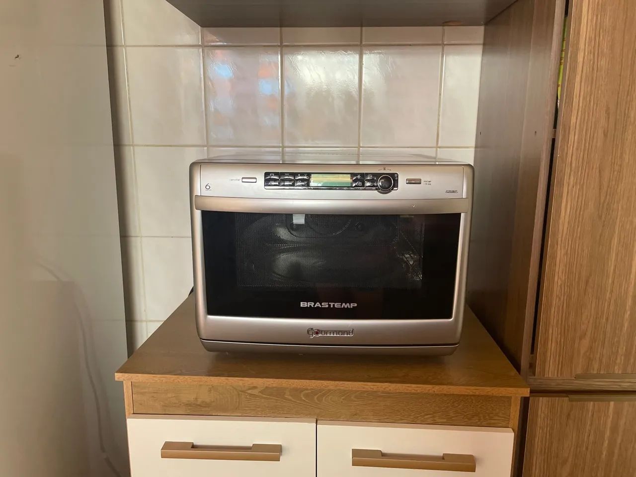 Forno elétrico e Micro-ondas Brastemp Gourmand  31 Litros