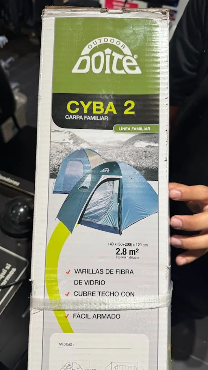 Barraca Doite Cyba 2 +Resistente a Chuva +Proteção Solar