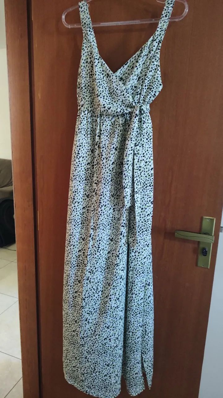 Vestido de Gestante - Emma Fiorezi - verde - Foto 3