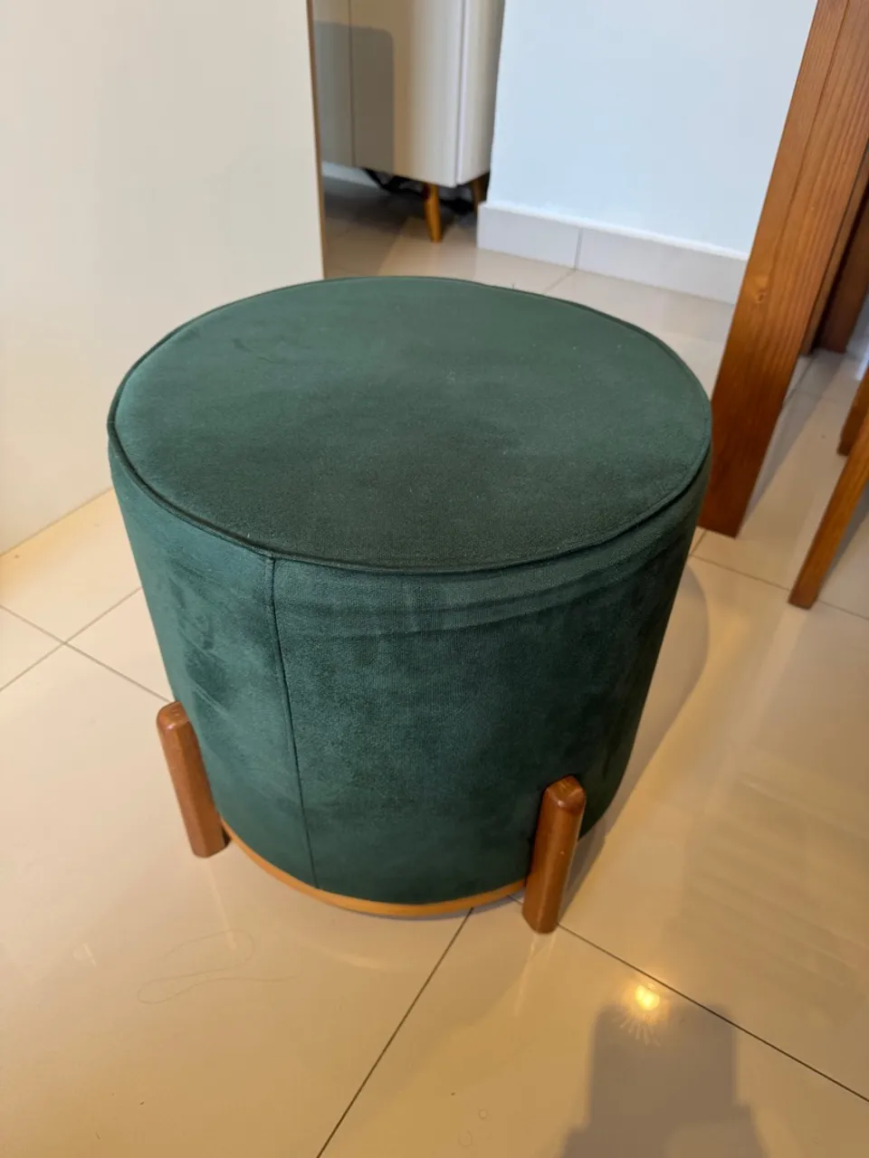 Puff Sidlar, verde musgo.