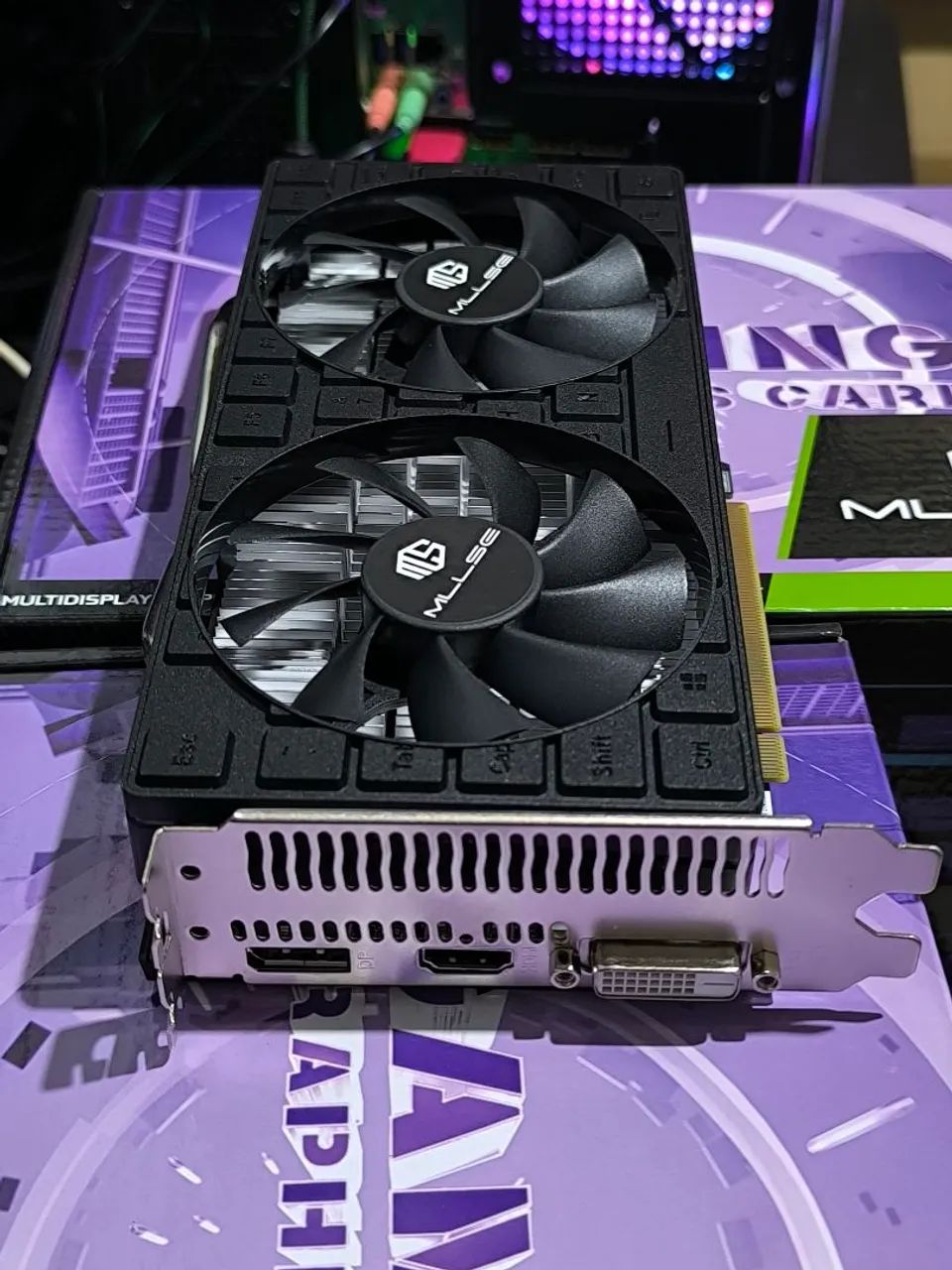 Placa de vídeo AMD RX 580 8gb gddr5 nova  - Foto 2