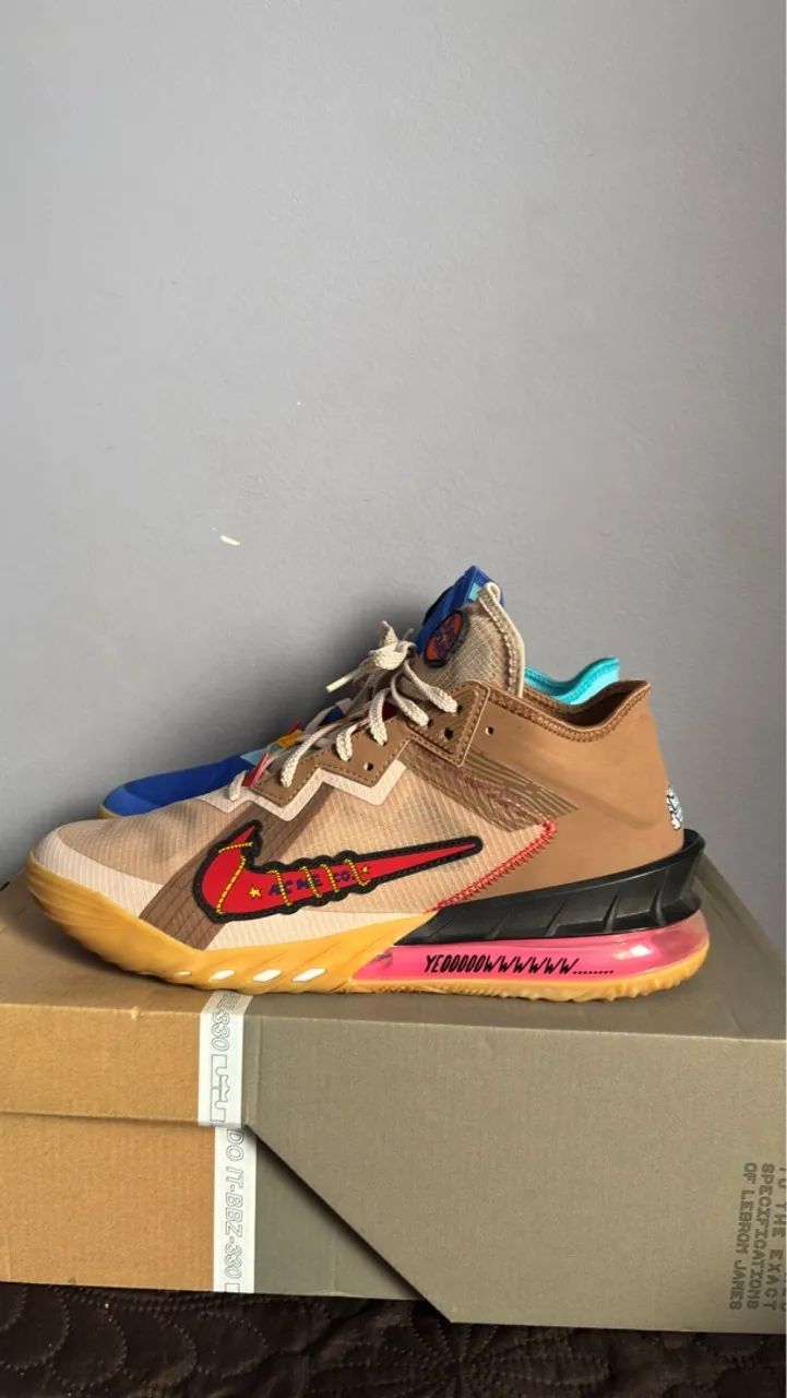 Lebron 18 Low Wile E Vs Roadrunner - Foto 5