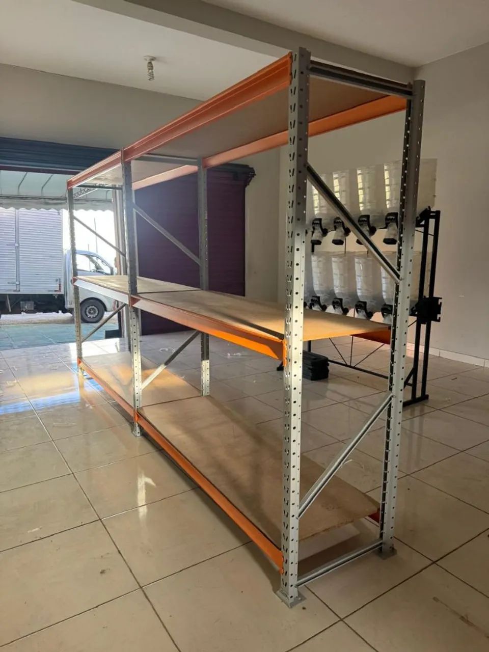 Min porta pallet de Aço Reforçadas para Comércio - Foto 5