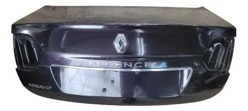 Tampa Traseira Renault Fluence 2011 A 2014 Vinho Vinho