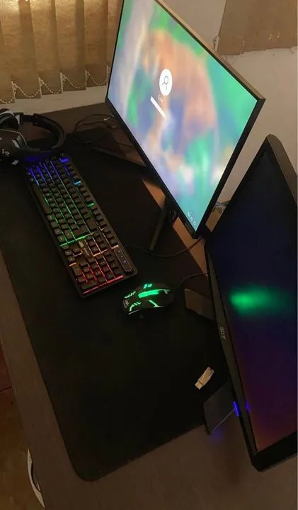 PC Gamer completo AMD Topzeira com monitor e fone de brinde - Foto 2