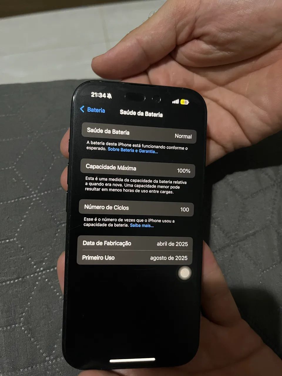 Vende-se IPhone 16 128gb novo  - Foto 4