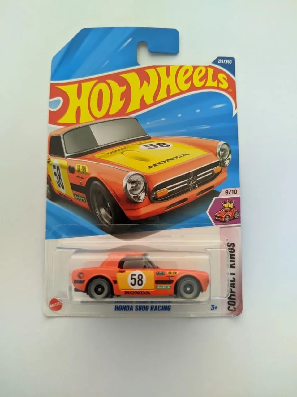 Hot Wheels Honda S800 Racing T- Hunted- Compact Kings