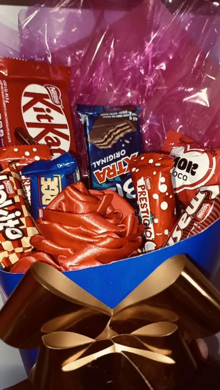 Buquê de chocolate