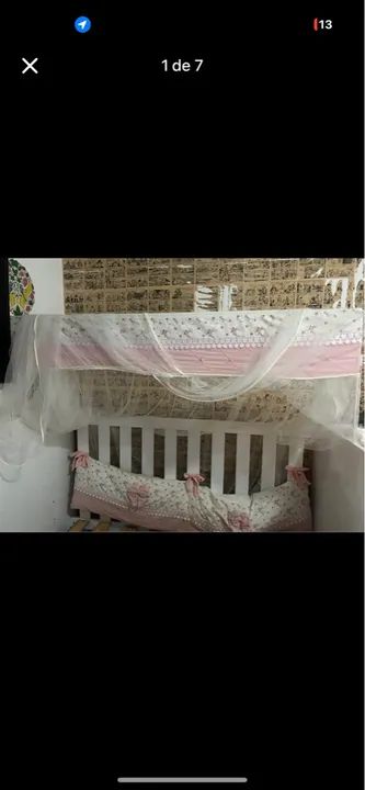 Kit berço + 3 bolsas - Foto 6