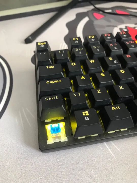 Teclado Gamer RGB Mecânico - Novo! - Foto 3