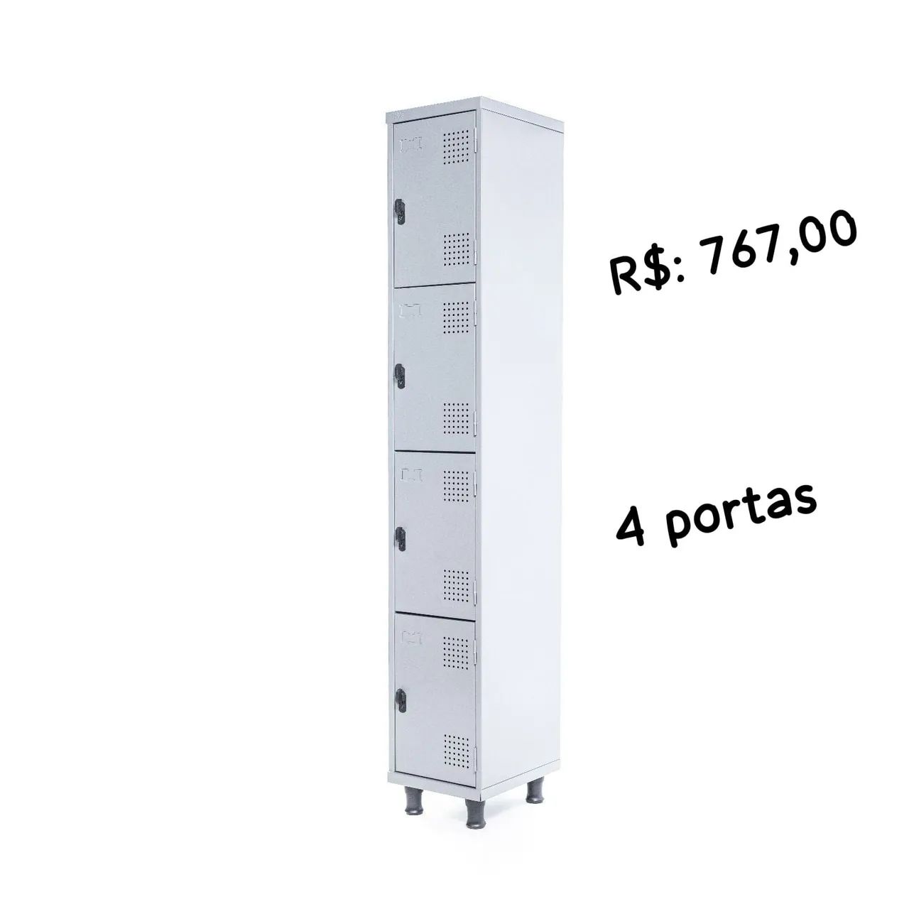Armário vertical multiuso com 4 portas - Foto 2
