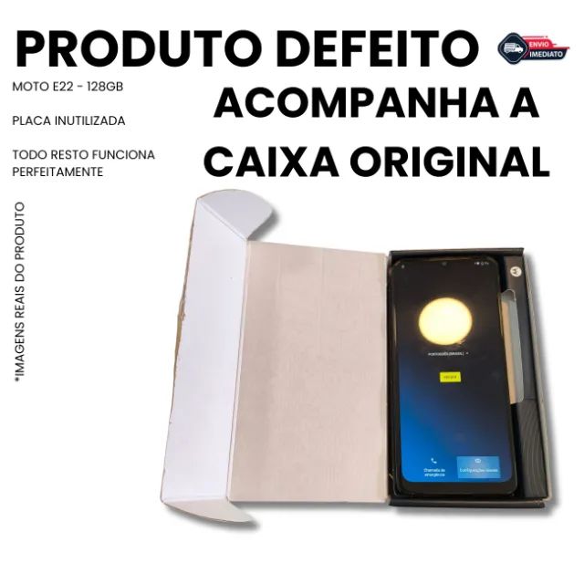 Moto E22 Para Peças ? Tela, Bateria, Câmera OK  - Placa Inutilizada - Envio Rápido ? - Foto 3