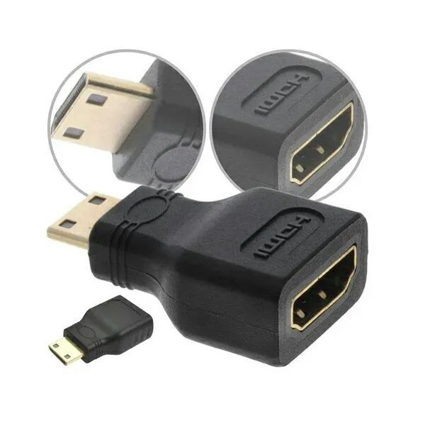 Adaptador HDMI para Mini HDMI 