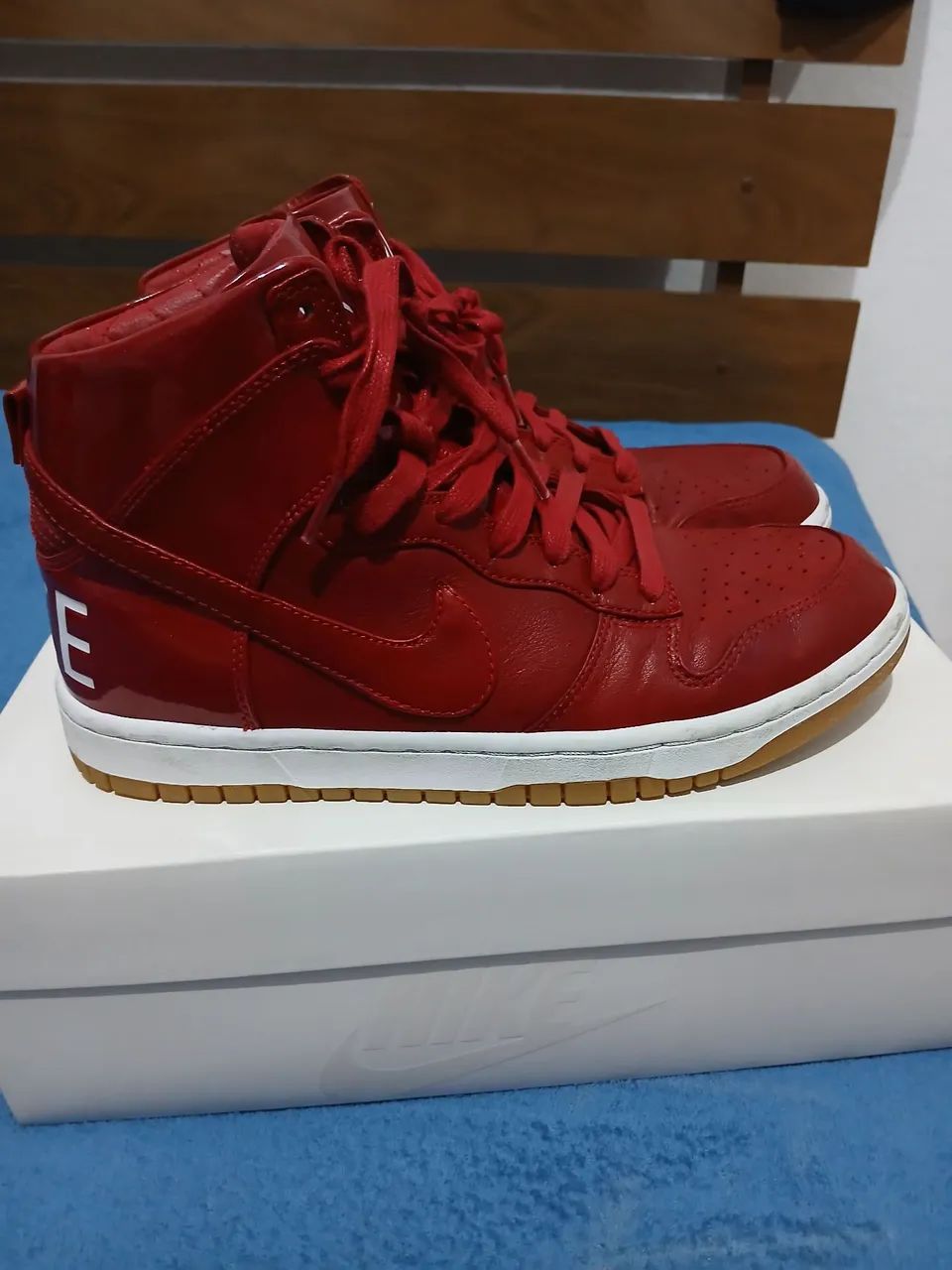 Nike Dunk Lux SP Vermelha - Foto 3
