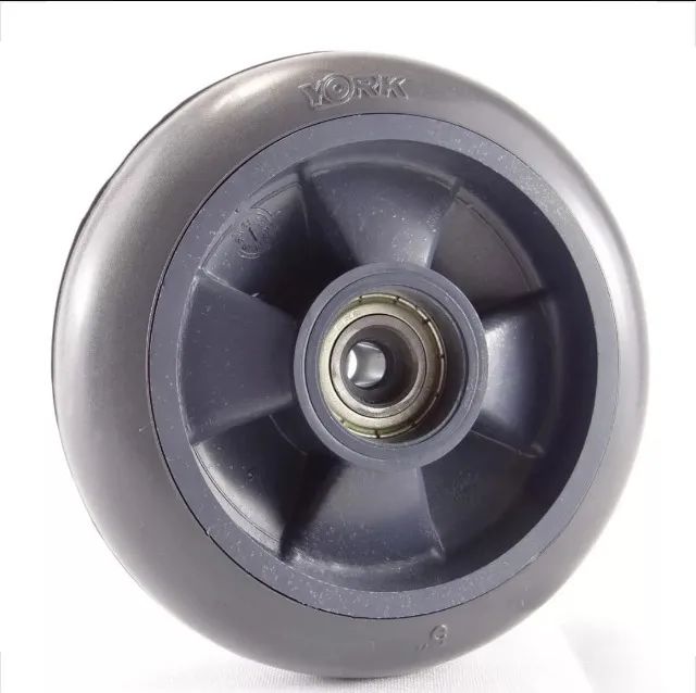 Kit 4 Rodas Para Carrinhos de Supermercado - Foto 2