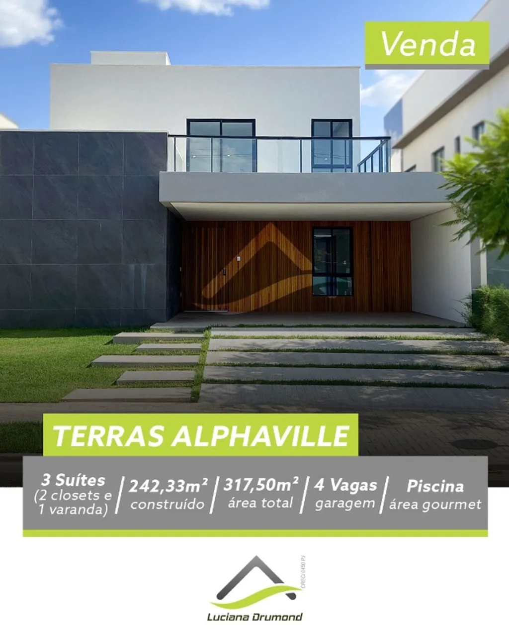 EXCLUSIVA CASA NO TERRAS ALPHAVILLE