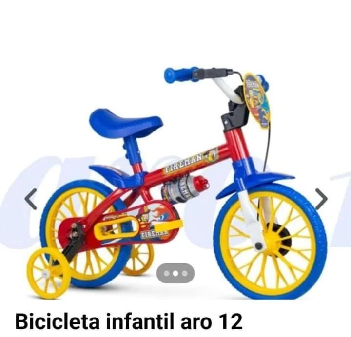 Bicicleta infantil aro 12 