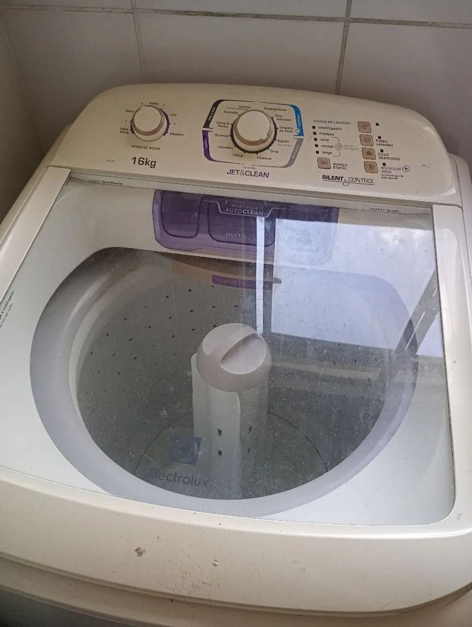 Máquina de Lavar Roupa Electrolux 16kg Jet&Clean
