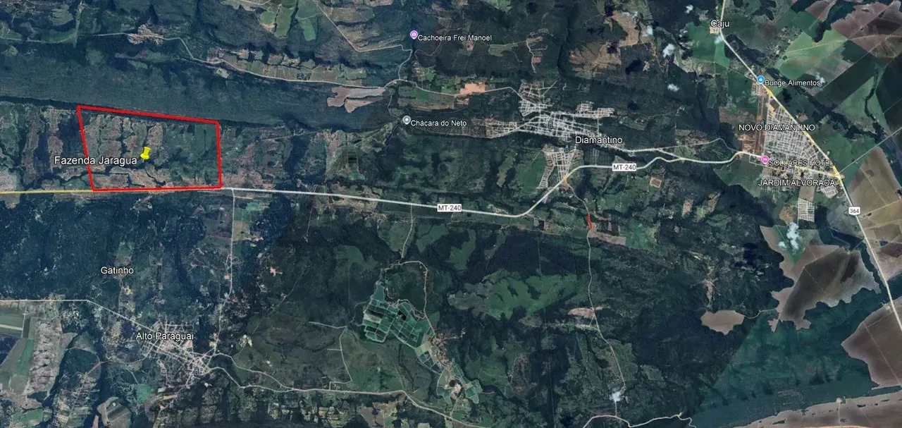Aluga-se fazenda com 860 Ha. PECUÁRIA