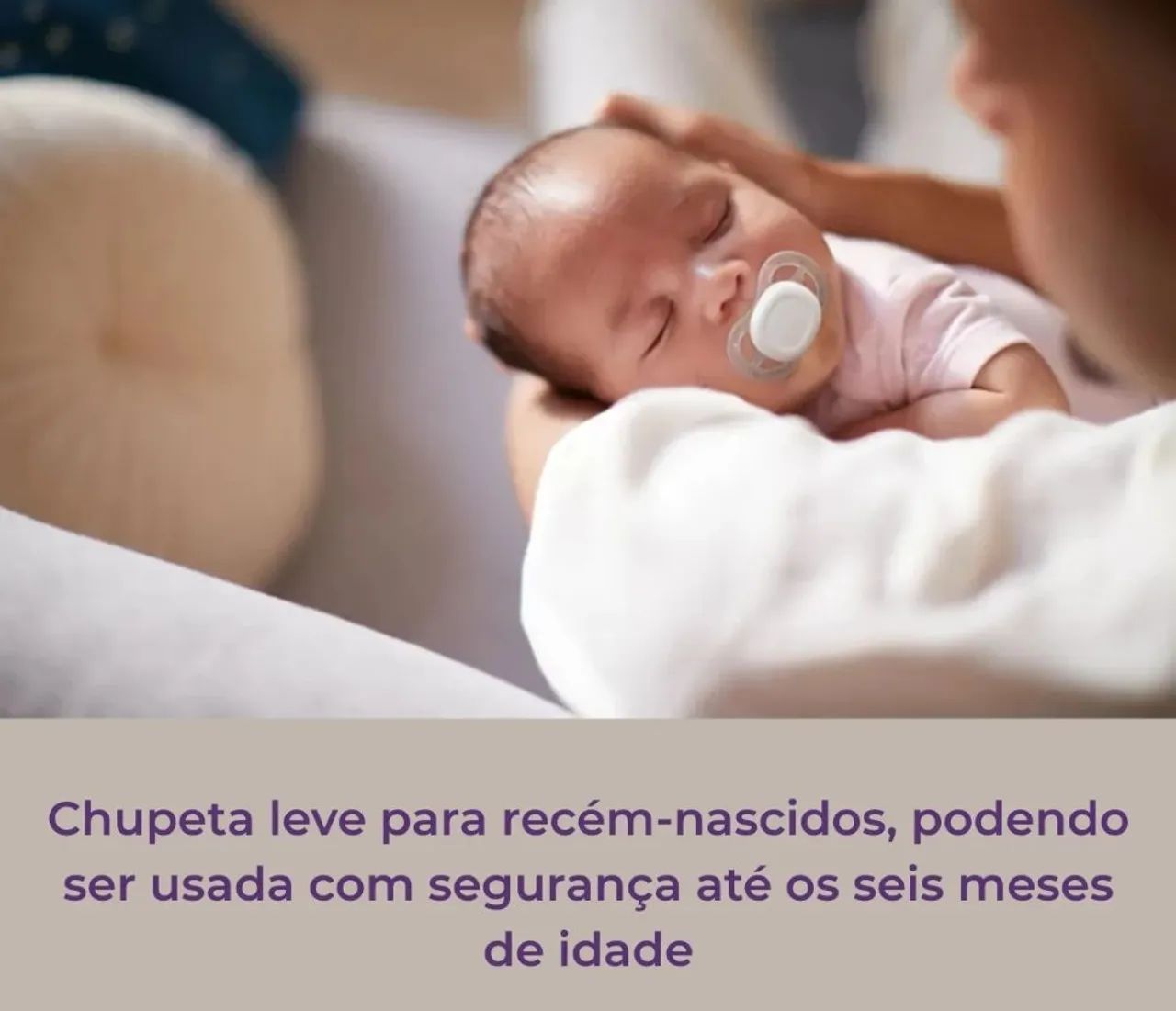 Chupeta 0 a 2 meses avent Philips 