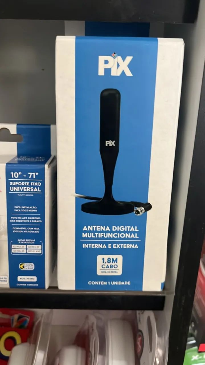 Antena para Tv Digital - 1,8m - Foto 5