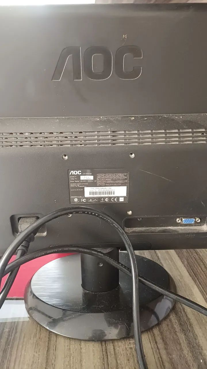 Monitor computador AOC 19 polegadas - Foto 2