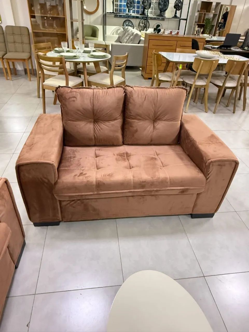 JOGO DE SOFA ESTOFADO CAPRI - Foto 2