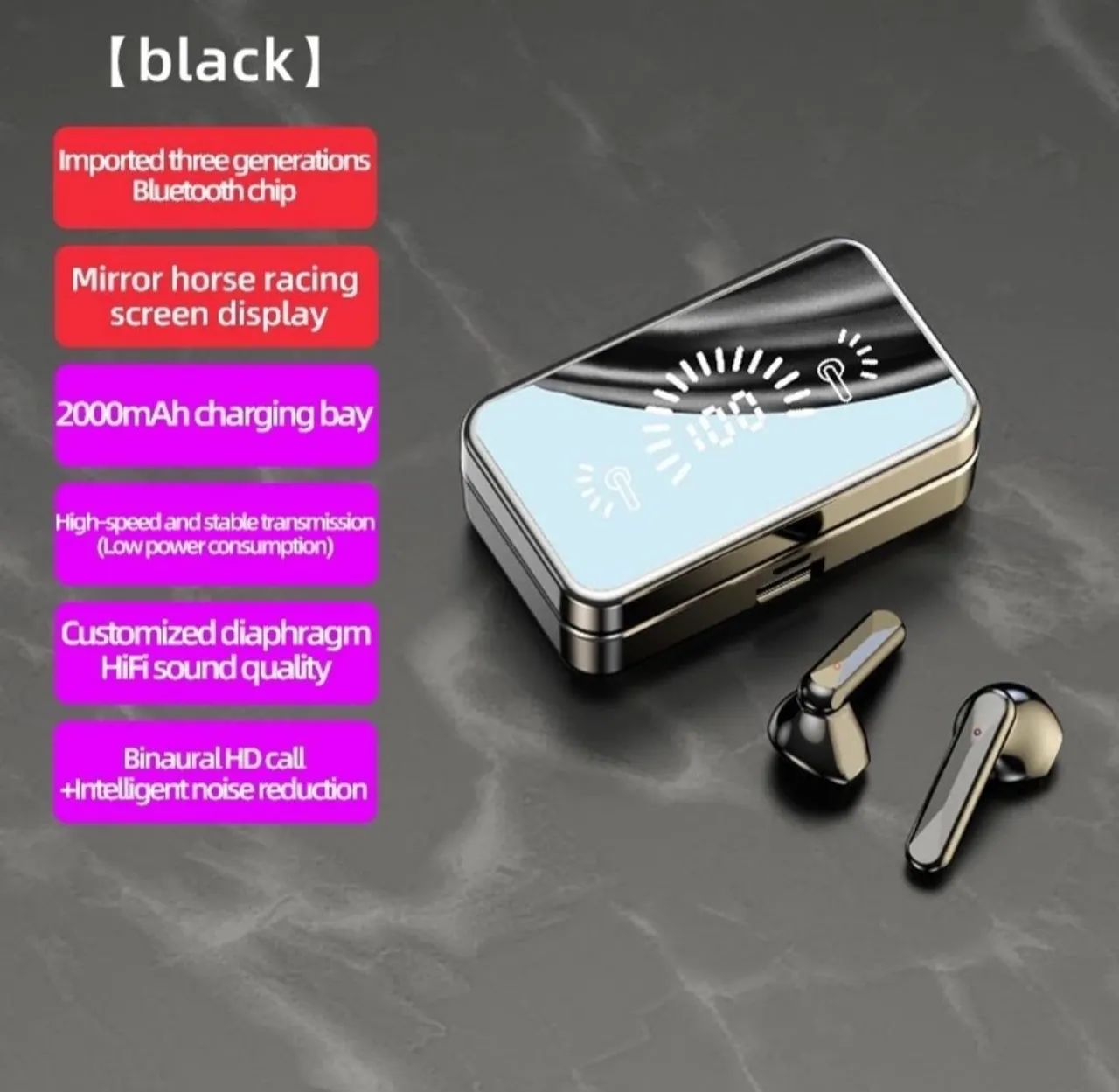 Fone Bluetooth Espelhado (Promoção)