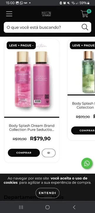 Body Splash Dream Brand Collection - Diversos Aromas - Foto 4