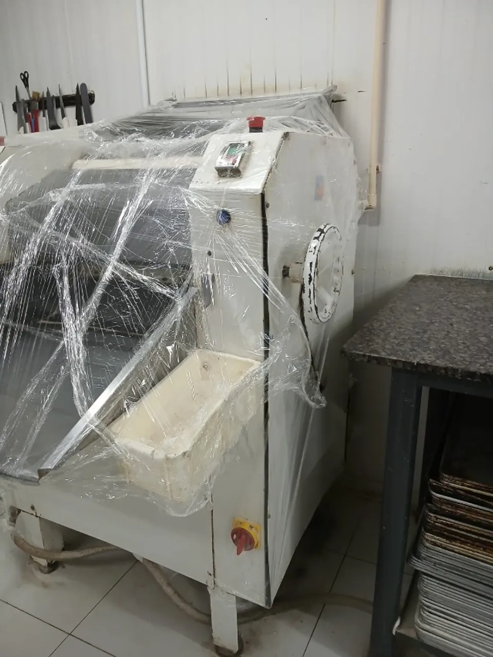 Cilindro para massa de pão industrial Scheffer 60cm usado