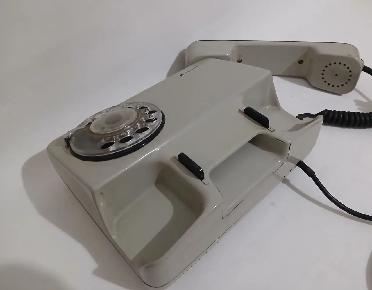 Telefone de Mesa da Marca Ericsson Cinza anos 80 - Foto 3