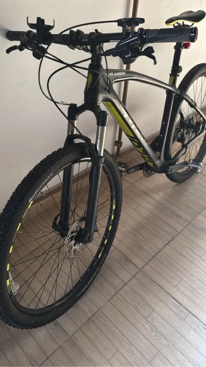 Caloi Elite Carbon Sport 2018 22V FDH Semi Nova - Caloi - Foto 2