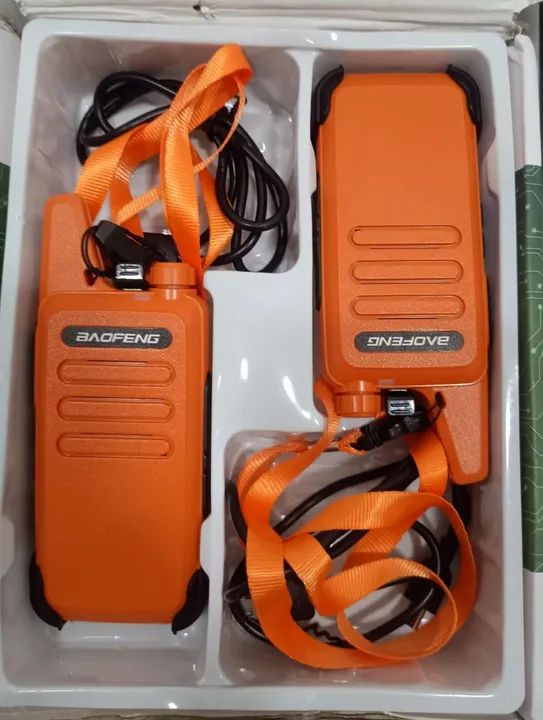 Rádios comunicadores HT Walk Talk UHF Baofeng