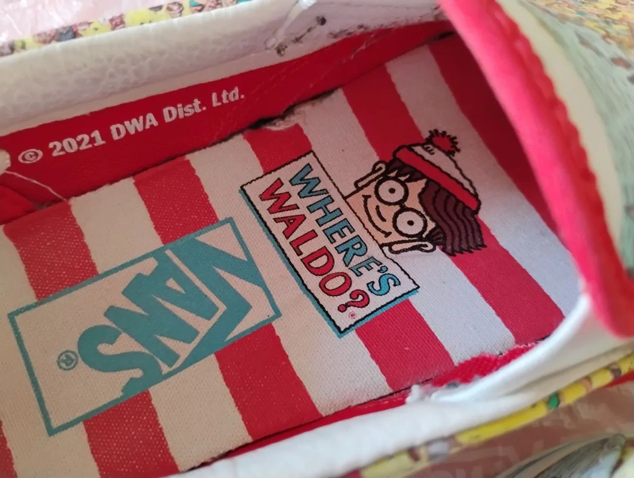 Tênis vans edição limitada onde está Wally  - Foto 2