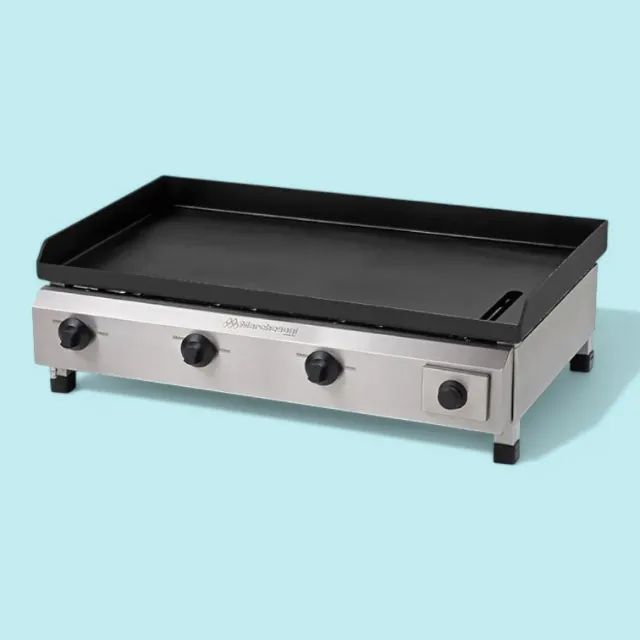 Chapa a Gás 80cm 3 Queimadores - Alta capacidade para restaurantes