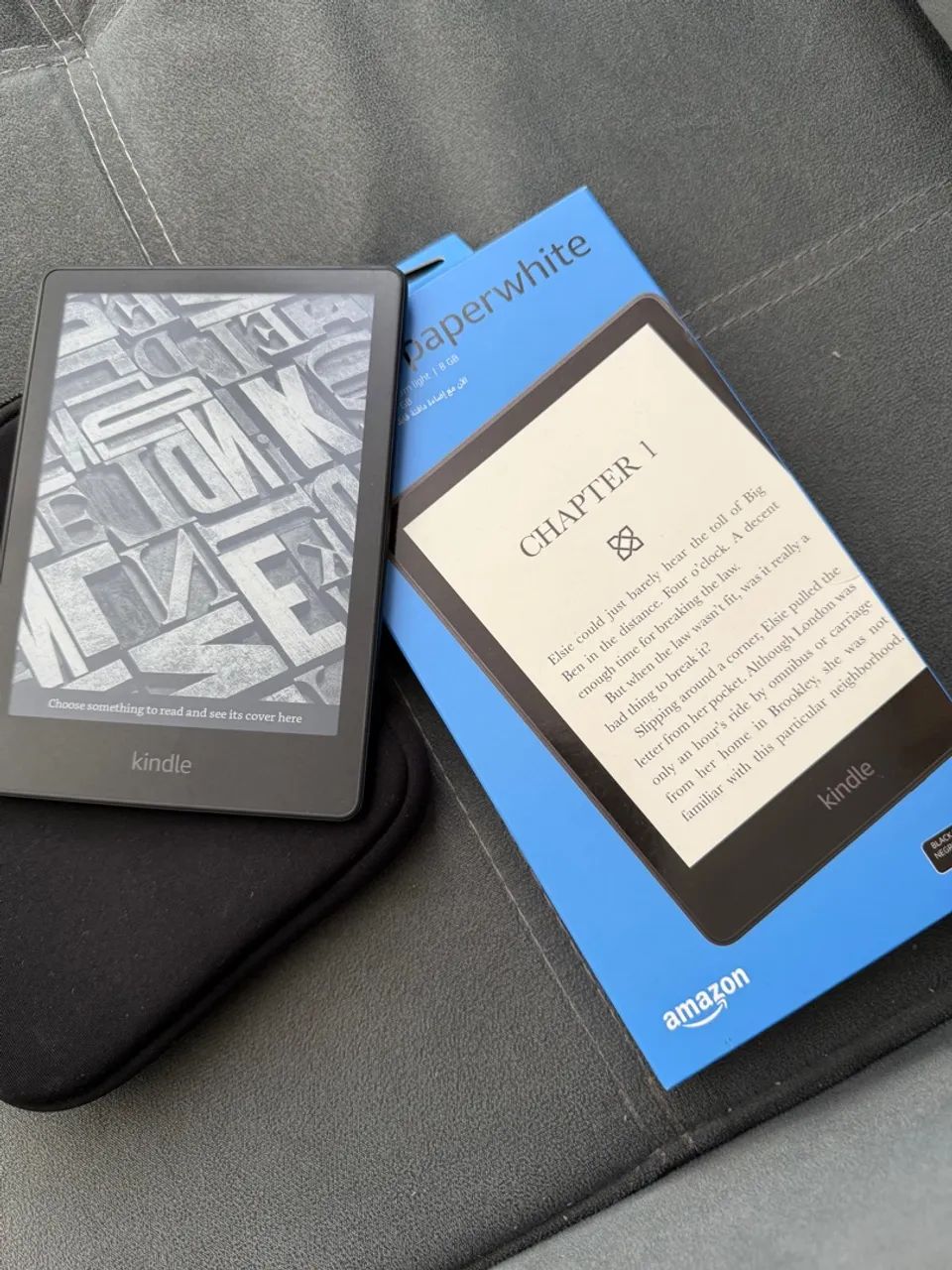 Kindle paperwhite 11 geração com capa brinde 