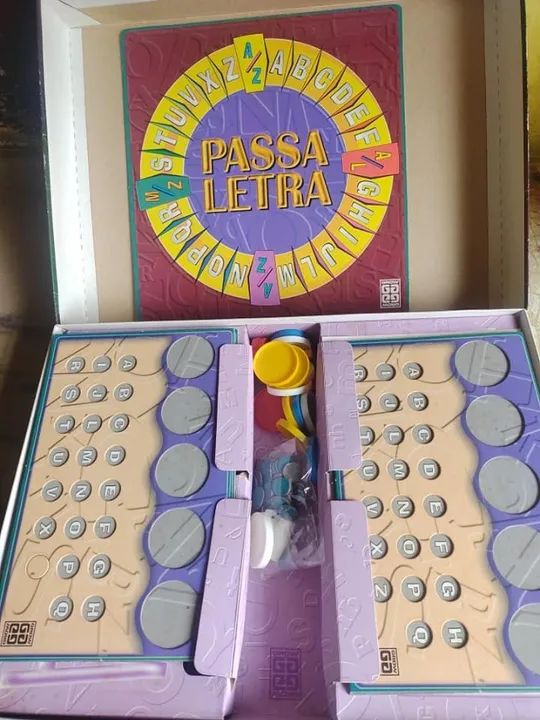 Jogo Passaletra Antigo da Grow - Brinquedo Completo - Foto 3