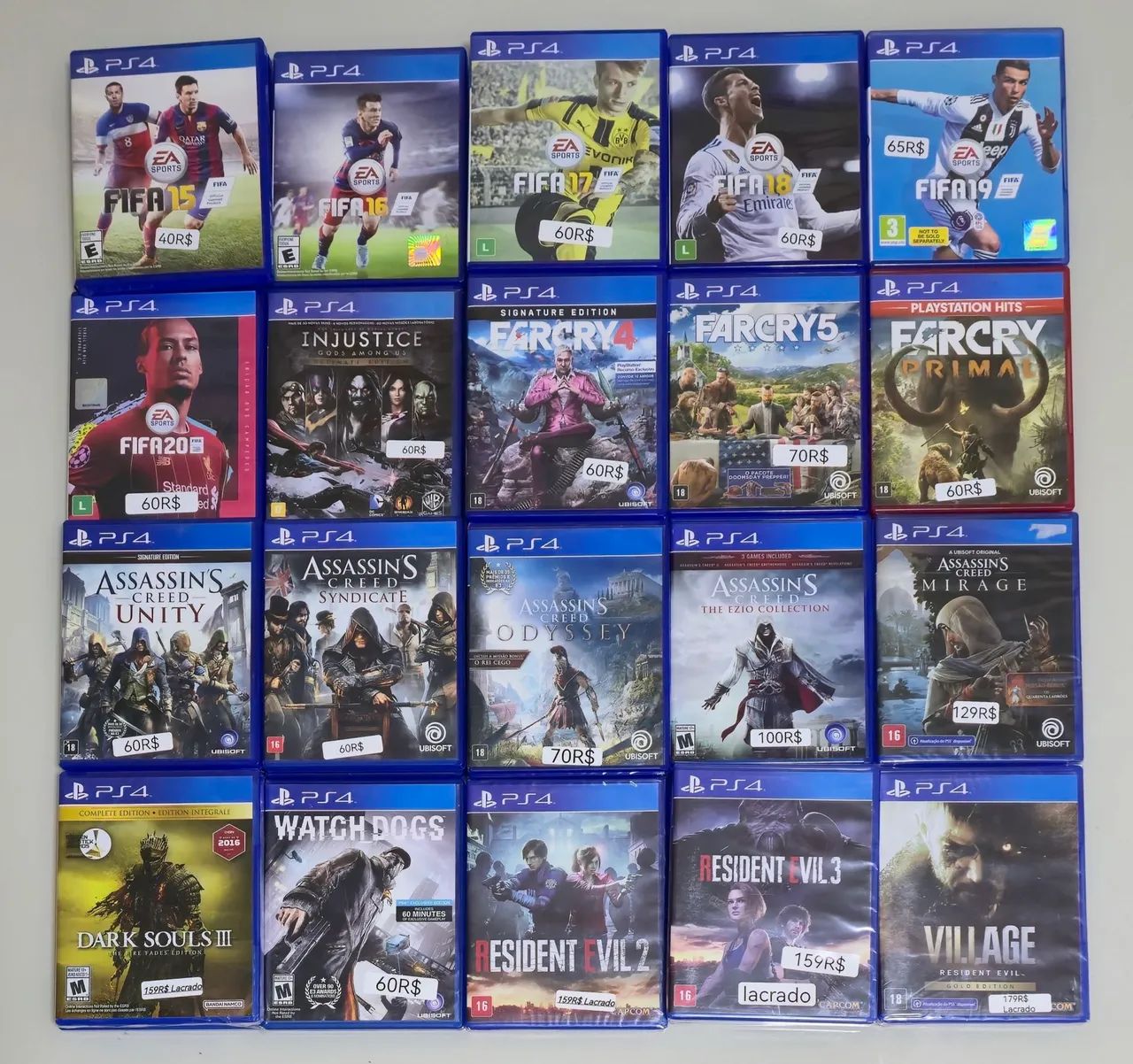 Jogos Playstation 4 - PS4 - Jogos de Vídeo Game - Paraíso