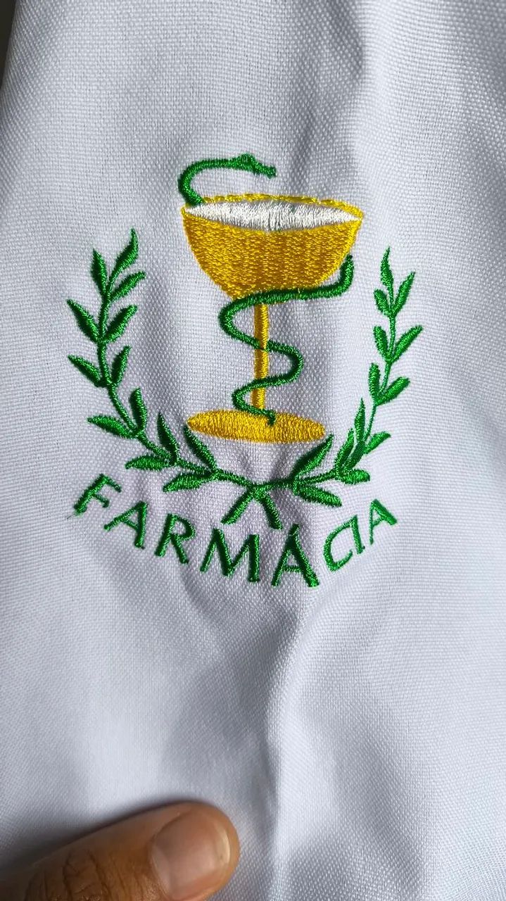 Jaleco Farmacêutico - Branco - Unissex