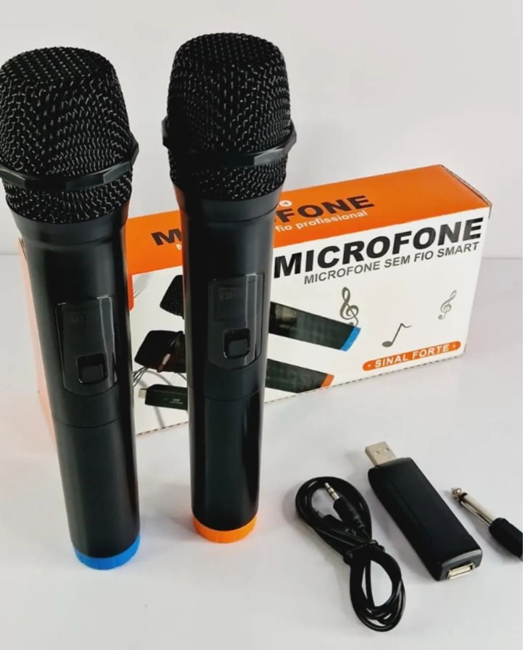 Microfone Sem Fio Smart Profissional - Qualidade e Praticidade!