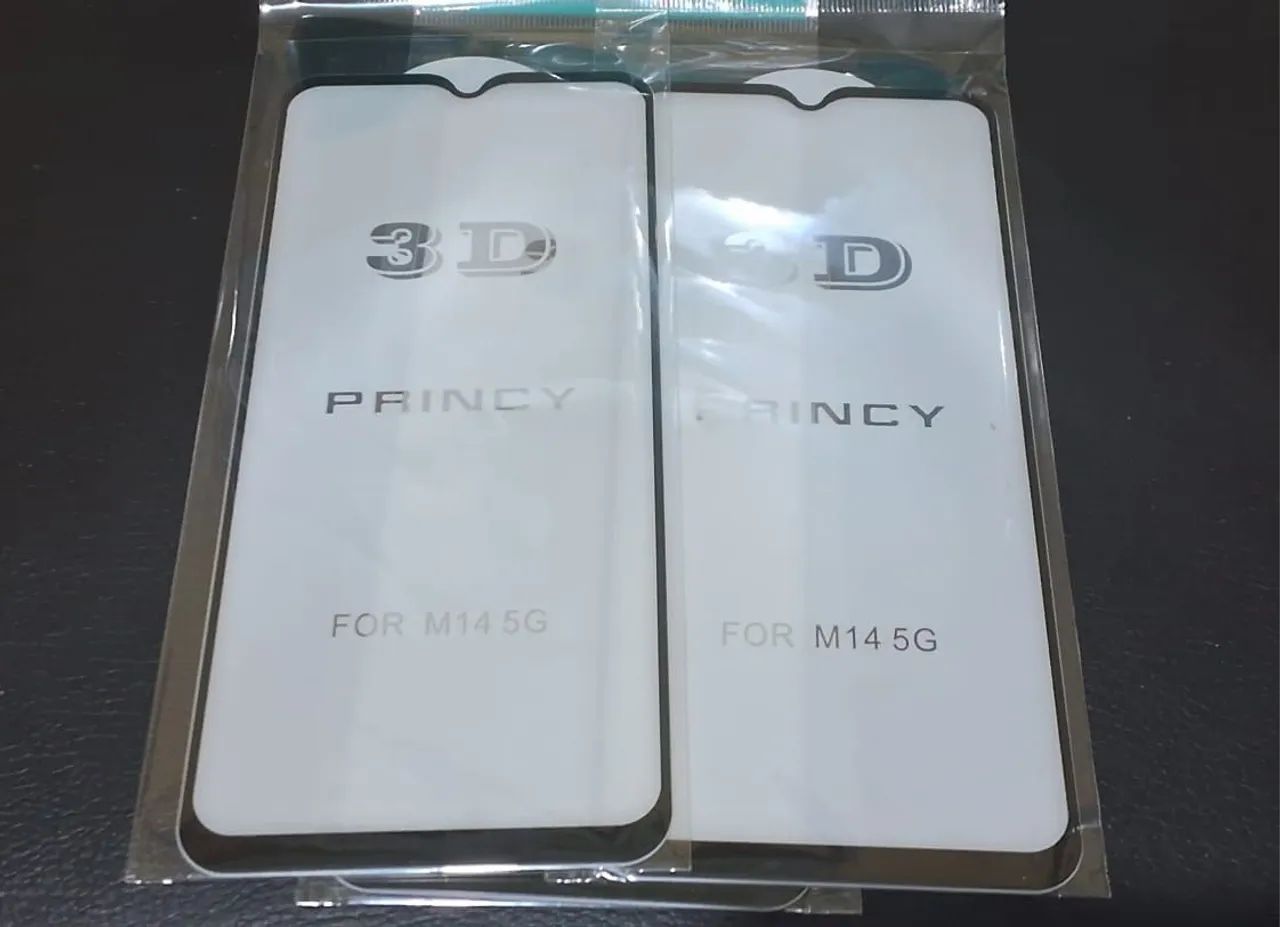 Película de Vidro Temperado 3D para Samsung Galaxy M14 5G 